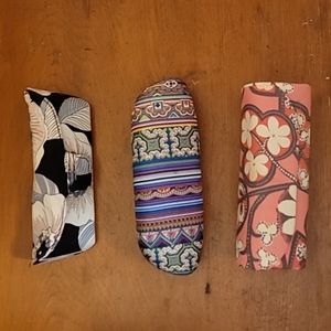 NWOT Vera Bradley eyeglass cases